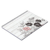 Butterfly Bouquet Notizblock (Linke Seite)