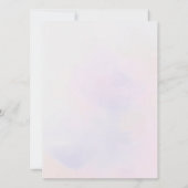 Butterfly-Brautparty, das Bride Game Card kennt Einladung (Rückseite)