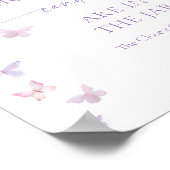 Butterfly-Brautparty schätzt, wie viele Kanonen Poster (Ecke)