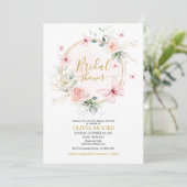 Butterfly Bridal Dusche Einladung (Stehend Vorderseite)