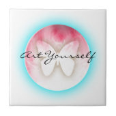 Butterfly Bubbles Fliese (Vorderseite)