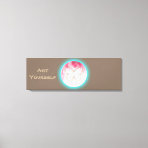 Butterfly Bubbles Leinwanddruck