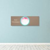 Butterfly Bubbles Leinwanddruck (Insitu (Holzboden))