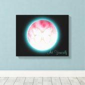 Butterfly Bubbles Leinwanddruck (Insitu (Holzboden))