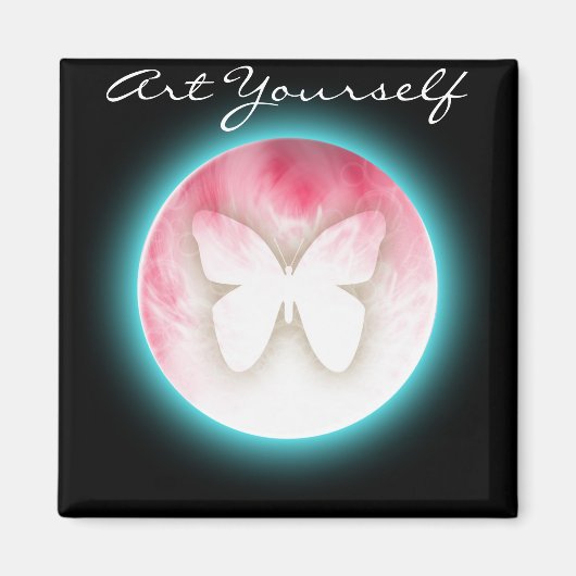 Butterfly Bubbles Magnet (Vorne)