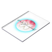 Butterfly Bubbles Notizblock (Linke Seite)