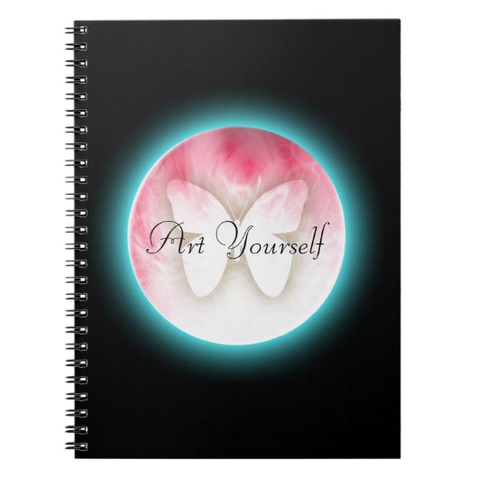 Butterfly Bubbles Notizblock (Vorderseite)