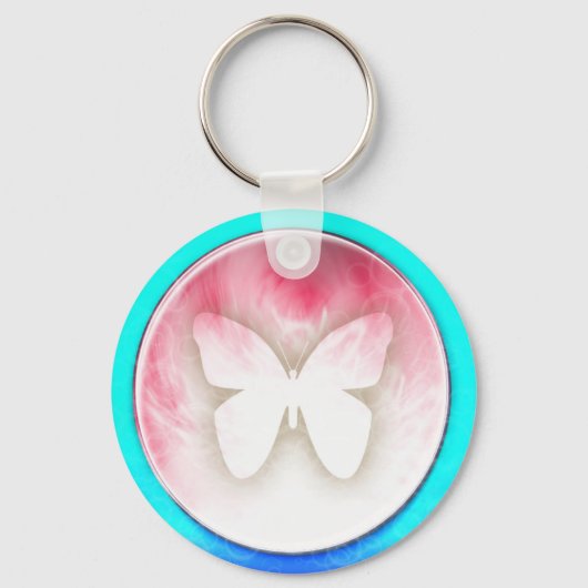 Butterfly Bubbles Schlüsselanhänger (Vorderseite)