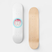 Butterfly Bubbles Skateboard (Vorderseite)