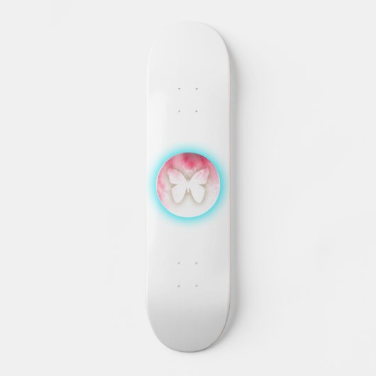 Butterfly Bubbles Skateboard (Vorderseite)
