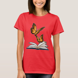 Butterfly-Buch T-Shirt