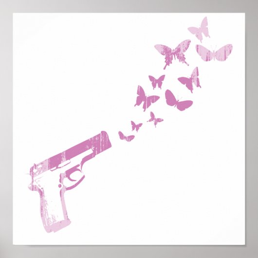 BUTTERFLY BULLETS (PINK) Faded.png Poster (Vorne)