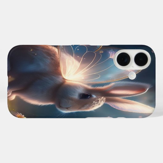 Butterfly Bunny Case-Mate iPhone Hülle (Rückseite (Horizontal))