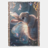 Butterfly Bunny Decke (Vorderseite Vertikal)