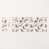 Butterfly bunt Pattern Yoga Mat Yogamatte (Vorderseite (Horizontal))