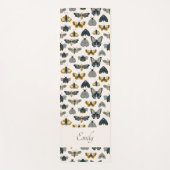 Butterfly bunt Pattern Yoga Mat Yogamatte (Vorderseite)