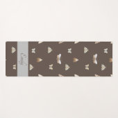 Butterfly bunt Pattern Yoga Mat Yogamatte (Vorderseite (Horizontal))