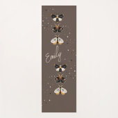 Butterfly bunt Pattern Yoga Mat Yogamatte (Vorderseite)