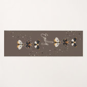 Butterfly bunt Pattern Yoga Mat Yogamatte (Vorderseite (Horizontal))