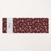 Butterfly bunt Pattern Yoga Mat Yogamatte (Vorderseite (Horizontal))