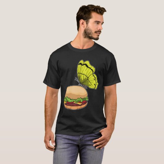 Butterfly Burger T-Shirt (Vorne ganz)