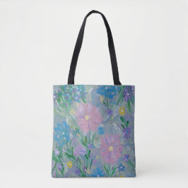 Butterfly Bush Floral Tote Bag Tasche