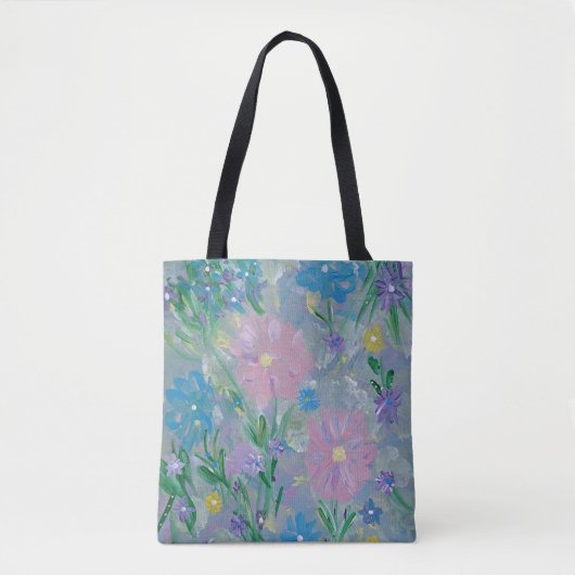 Butterfly Bush Floral Tote Bag Tasche (Vorderseite)