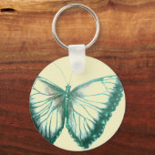 Butterfly Button-Schlüsselanhänger Schlüsselanhänger (Vorderseite)