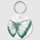 Butterfly Button-Schlüsselanhänger Schlüsselanhänger (Vorderseite)