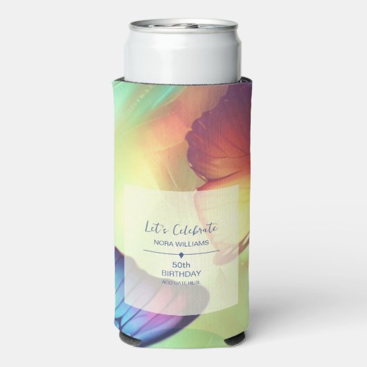 Butterfly Can Cooler Selters Dosenkühler (Seltzer Rückseite)