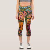 Butterfly Capri Leggings von Laurie (Vorderseite)