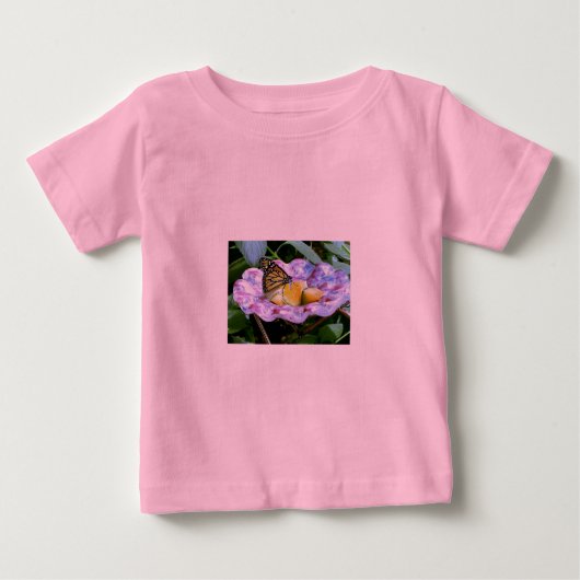 Butterfly-Cartoon Baby T-shirt (Vorderseite)