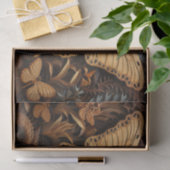 Butterfly Carved Wood Art Seidenpapier (Geschenk)