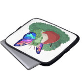 butterfly cat laptopschutzhülle (Vorne Knopf)