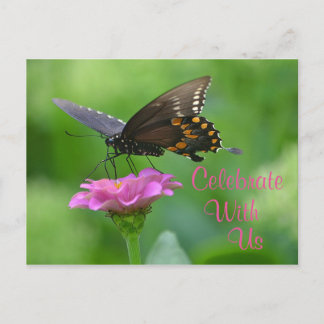 Butterfly Celebration Einladung