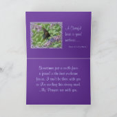 Butterfly Cheer anpassen Karte (Innenseite)