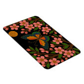 Butterfly Cherry Blossom Moon Magnet (Rechte Seite)