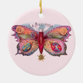Butterfly Cigar Antique Malerei Werbung Keramik Ornament (Hinten)