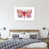 Butterfly Cigar Antique Malerei Werbung Leinwanddruck (Insitu (Schlafzimmer))