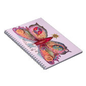 Butterfly Cigar Antique Malerei Werbung Notizblock (Rechte Seite)