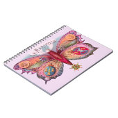 Butterfly Cigar Antique Malerei Werbung Notizblock (Linke Seite)