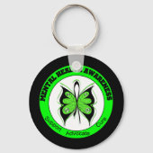 Butterfly Circle Mental Health Awareness Schlüsselanhänger (Vorderseite)