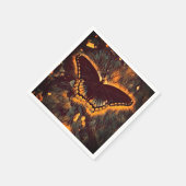Butterfly Cocktail Napkin Serviette (Ecke)