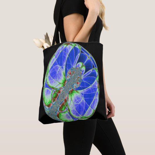 Butterfly Cocoon Fraktal Tasche (Von Nahem)