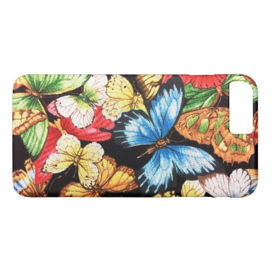 Butterfly Collage Case-Mate iPhone Hülle (Rückseite (Horizontal))