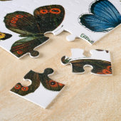Butterfly Collage - Dutzende von Schmetterlingen u Puzzle (Seite)