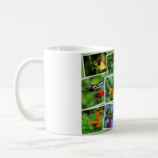 Butterfly Collage Tasse (Links)