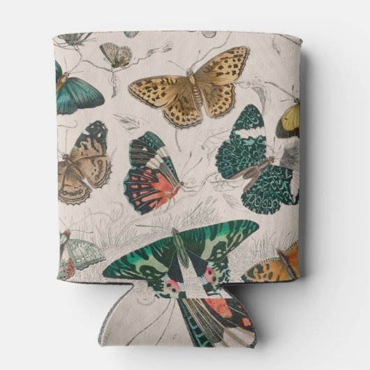 Butterfly Collection Antike Schmetterlinge Dosenkühler (Rückseite)