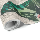 Butterfly Collection Antike Schmetterlinge Geschenkpapier (Rolleneckpunkt)