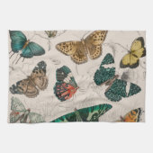 Butterfly Collection Antike Schmetterlinge Geschirrtuch (Horizontal)
